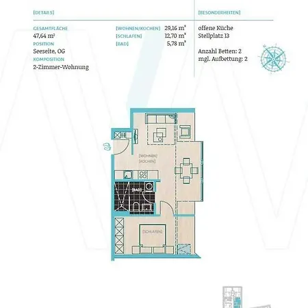 Inselwind We 13 Meerstrand Διαμέρισμα Gager